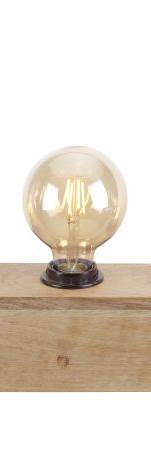 E27 Ledlamp Luce amber 4 Watt 9,5 cm kogel