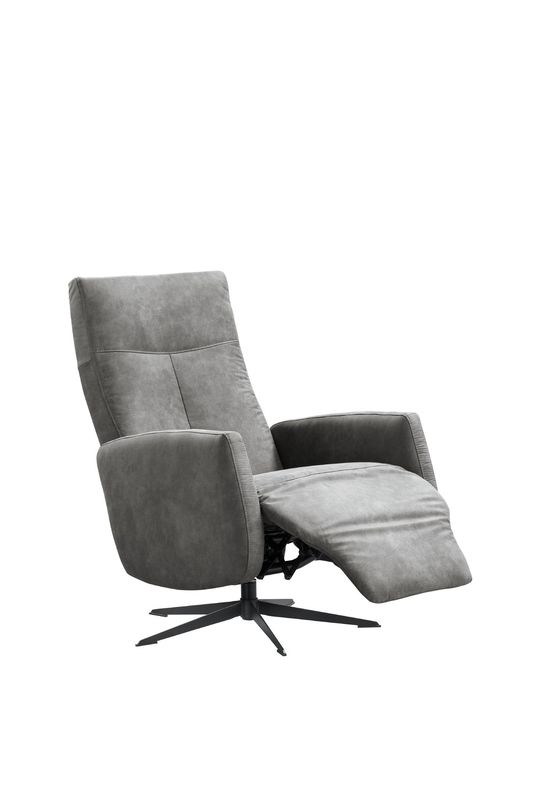 Ponti relaxfauteuil stof jeep 2862-antraciet