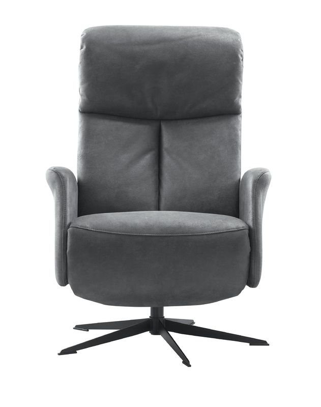 Luvio relaxfauteuil medium ml bull 67-antraciet