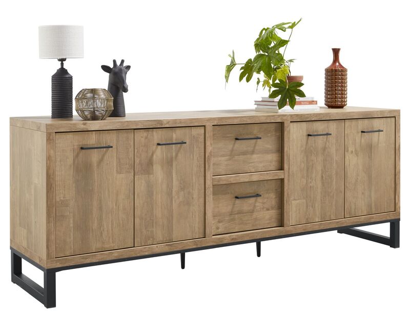 Hinsdale dressoir middel 4 deuren, 2 laden