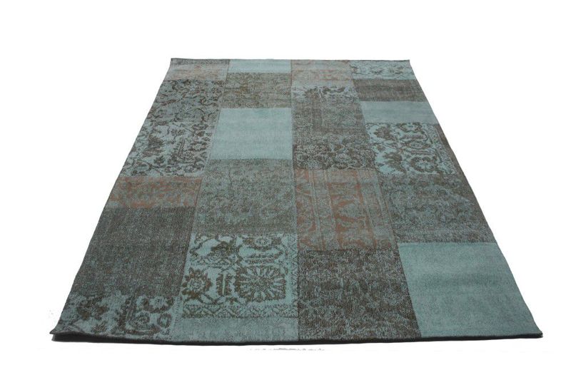 Collogno vloerkleed 200x290 01 turquoise