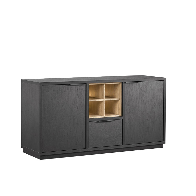 Verdio dressoir (159cm) 2 deur, 1 lade, 4 open vak